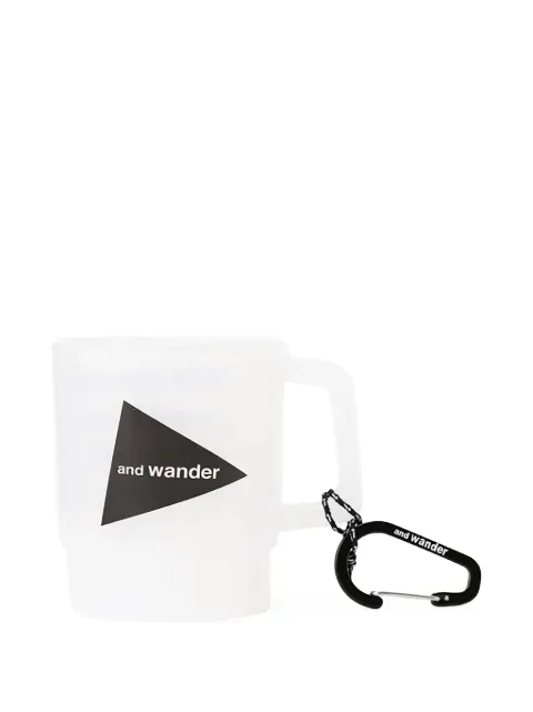 and Wander logo-print travel mug