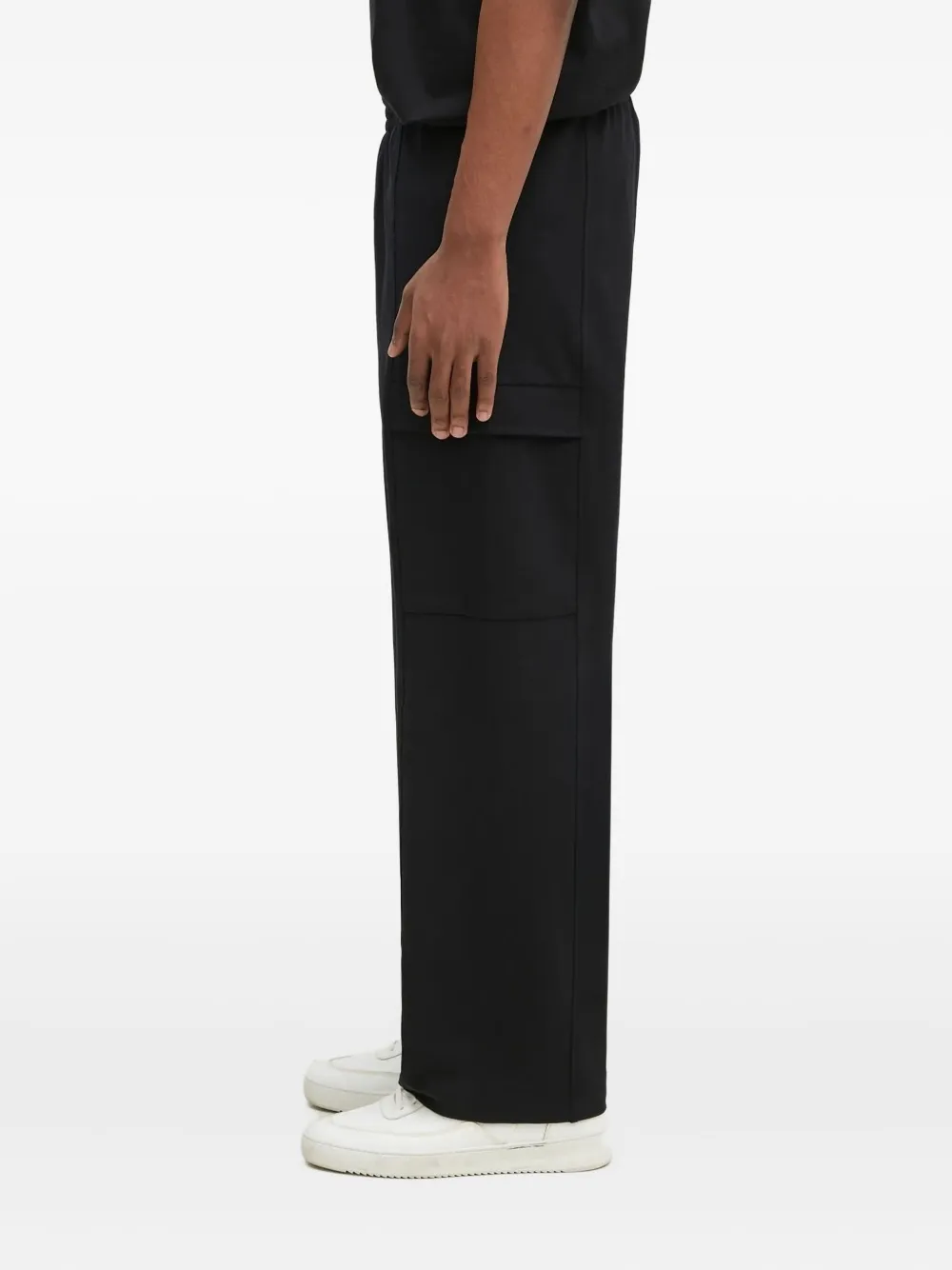 Pangaia cargo-pocket trousers | Black | Image 1