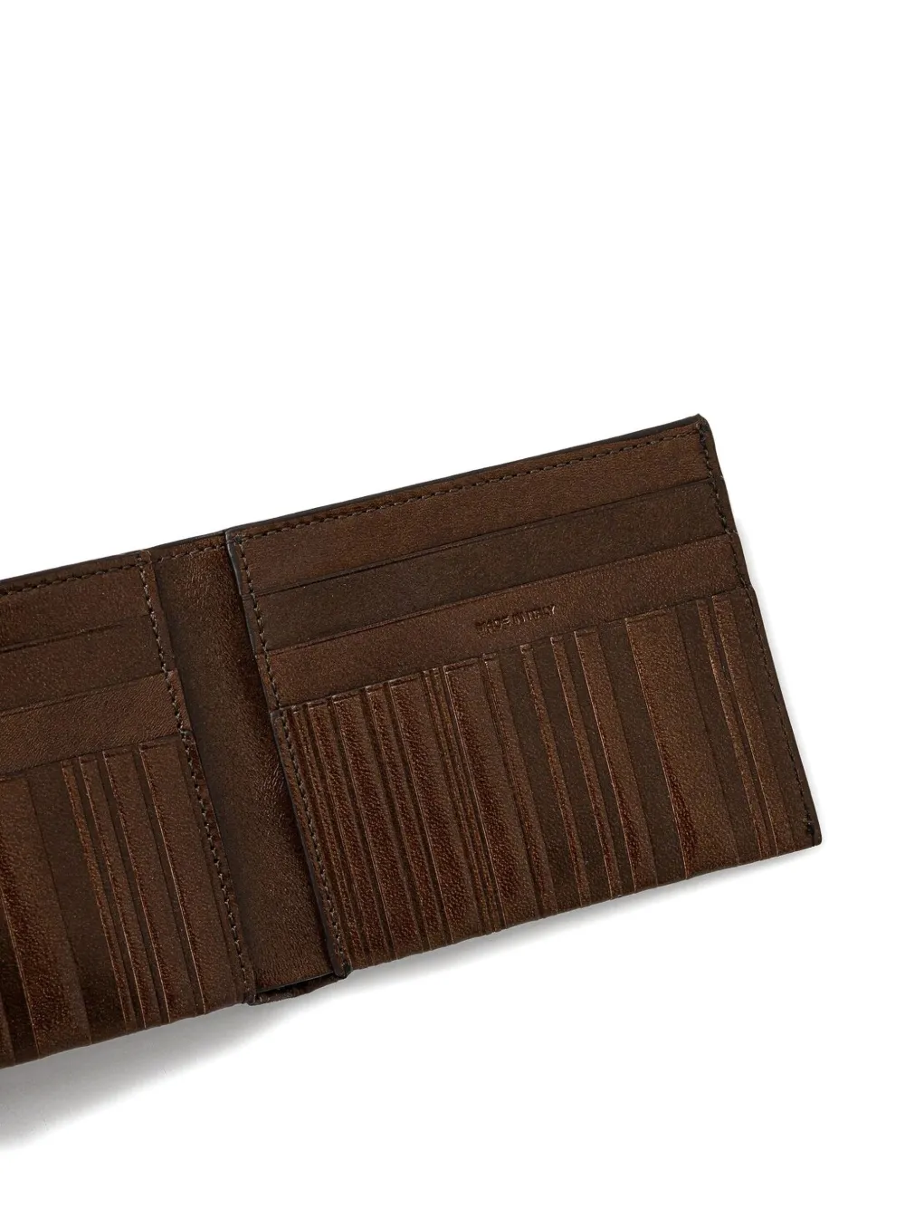 Paul Smith Leren portemonnee Bruin