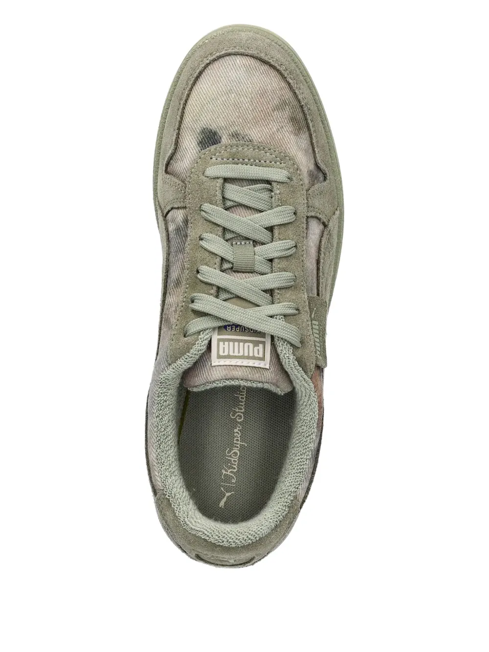 PUMA x Kidsuper distressed sneakers Green