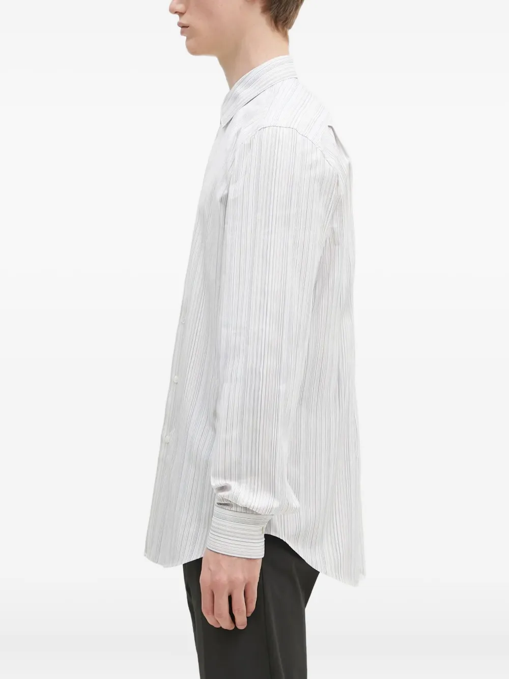 Paul Smith pinstripe long-sleeve shirt | Image 2
