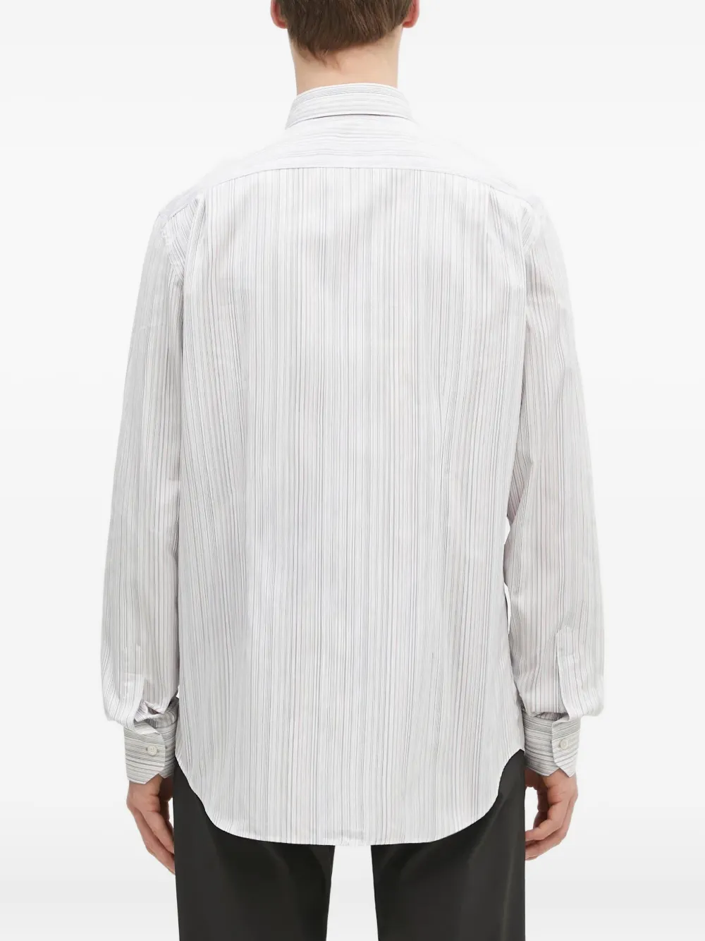Paul Smith Overhemd met krijtstreep Wit