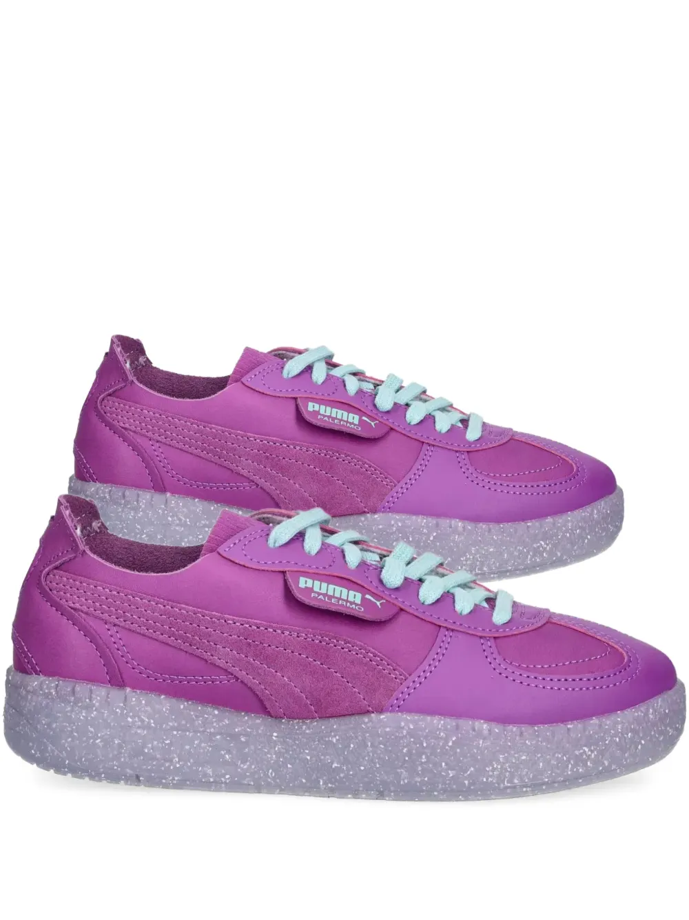 PUMA Palermo lace-up sneakers Purple