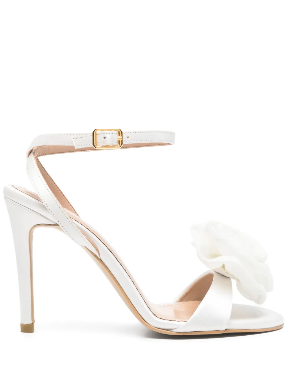 Vanina 100mm Rose des Vents sandals - Bianco