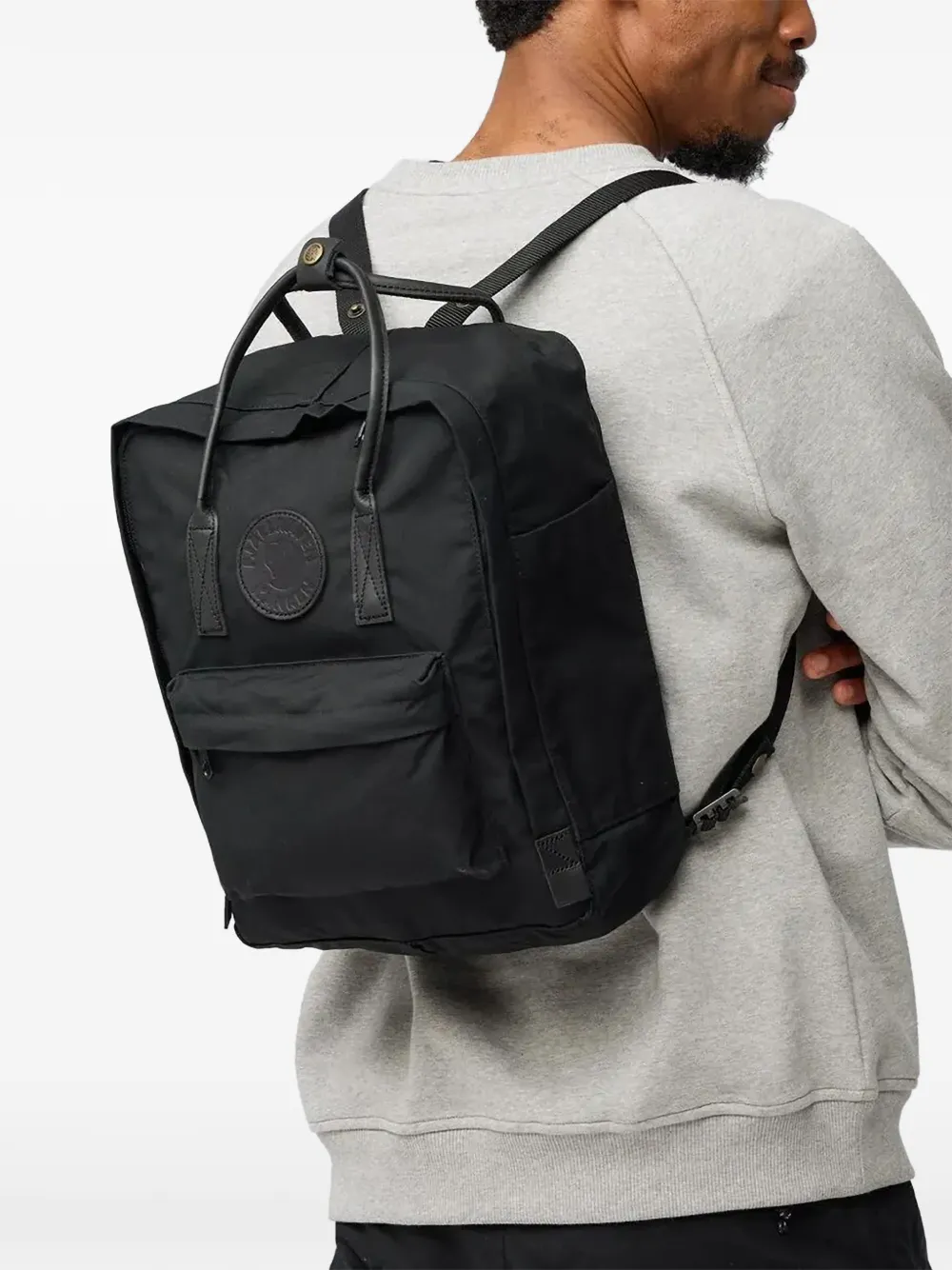 Fjällräven Kånken No. 2 top-handle Logo Backpack | Black | FARFETCH