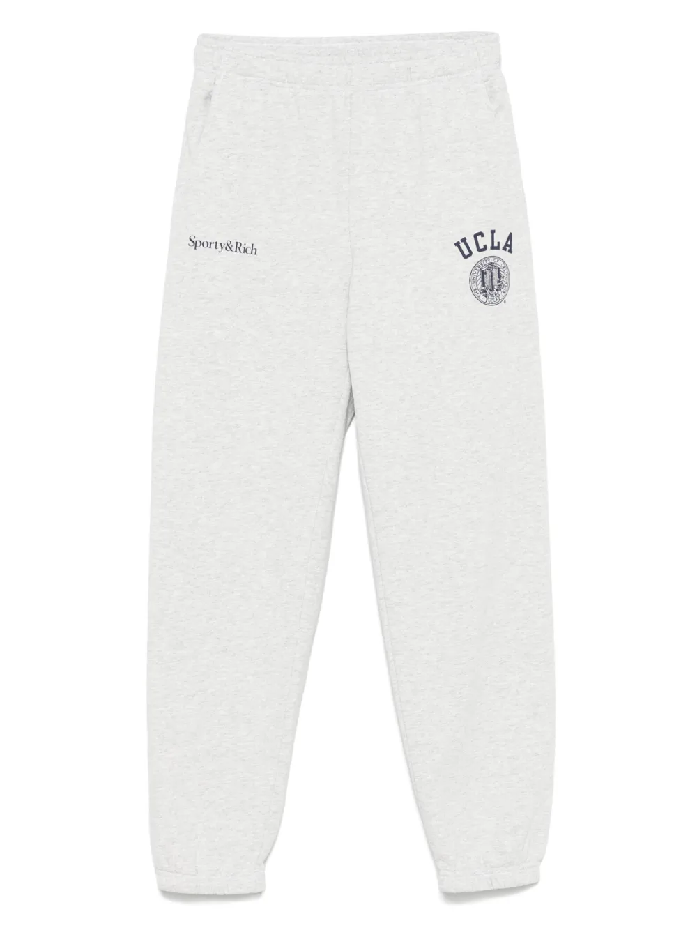 Sporty & Rich Trainingsbroek in katoenblend Grijs