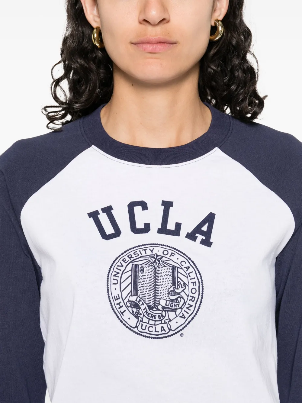 Sporty & Rich UCLA T-shirt Wit