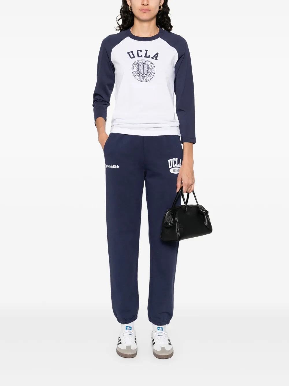 Sporty & Rich UCLA T-shirt Wit