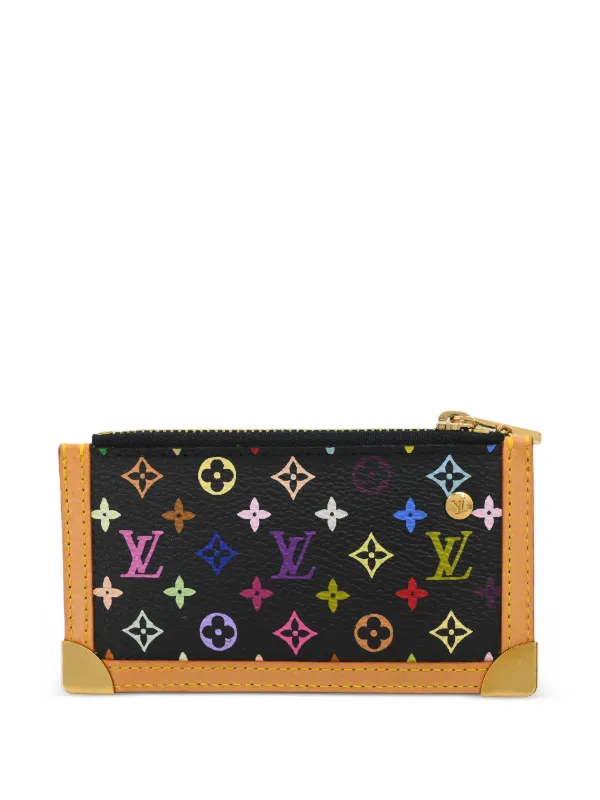 Louis Vuitton Pre-Owned x 村上隆 2004 モノグラム マルチカラー 財布