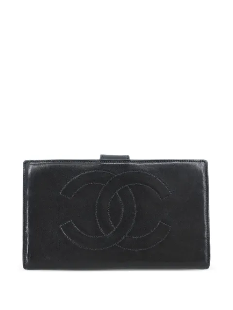 CHANEL Pre-Owned 1997 CC long wallet