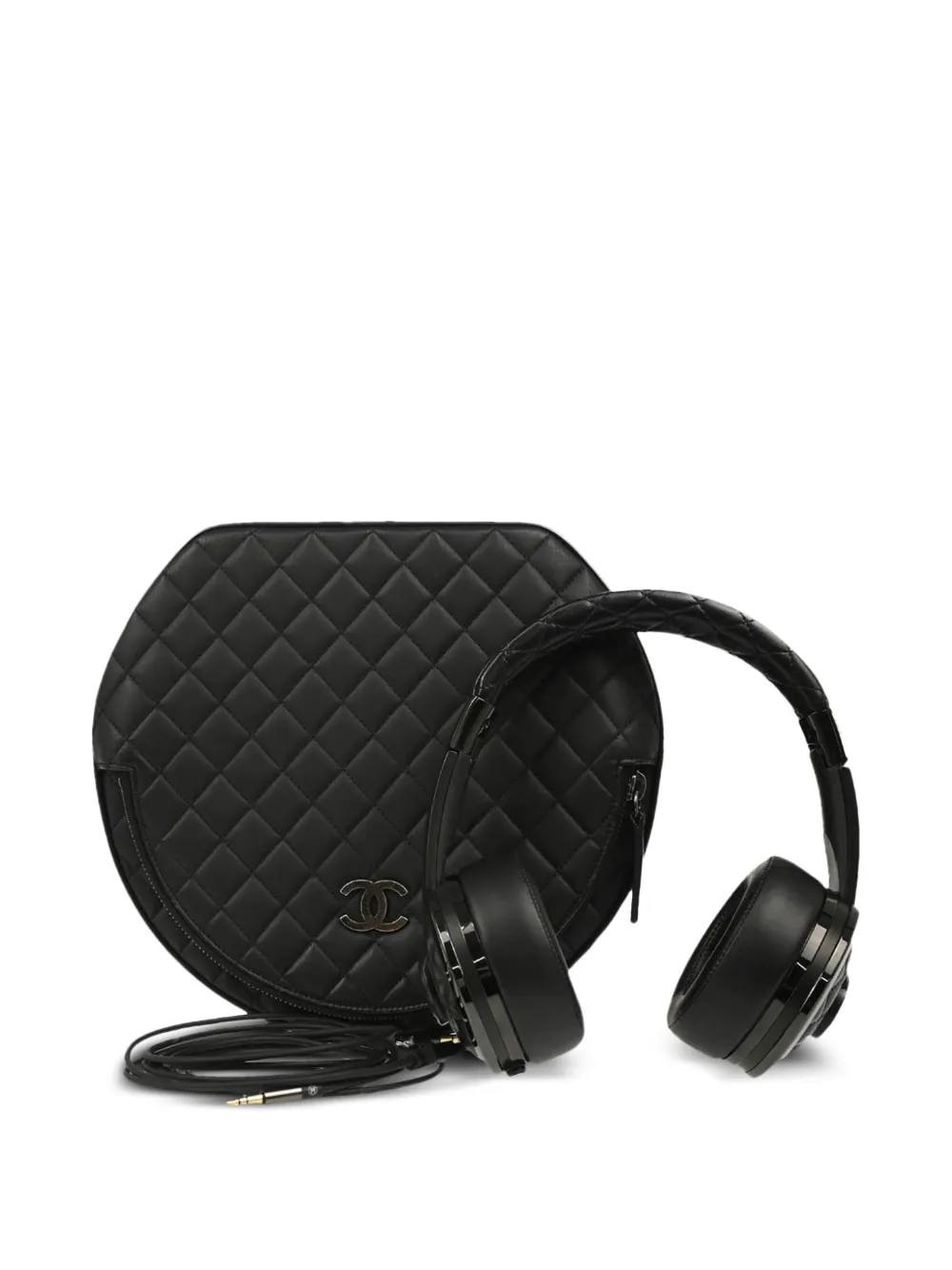 CHANEL Pre-Owned x Monter 2010s wireless headphones | Black | Image 1