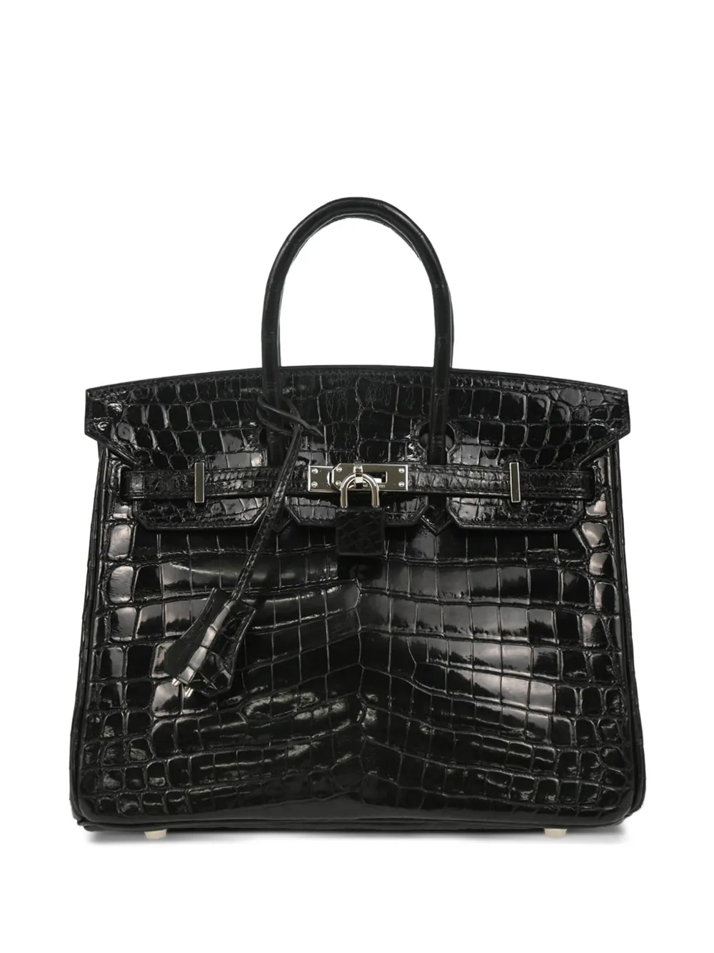 Hermès Pre-Owned 2005 バーキン 25 ハンドバッグ - ブラック Hermès Pre-Owned 2005 バーキン 25 ハンドバッグ - ブラック