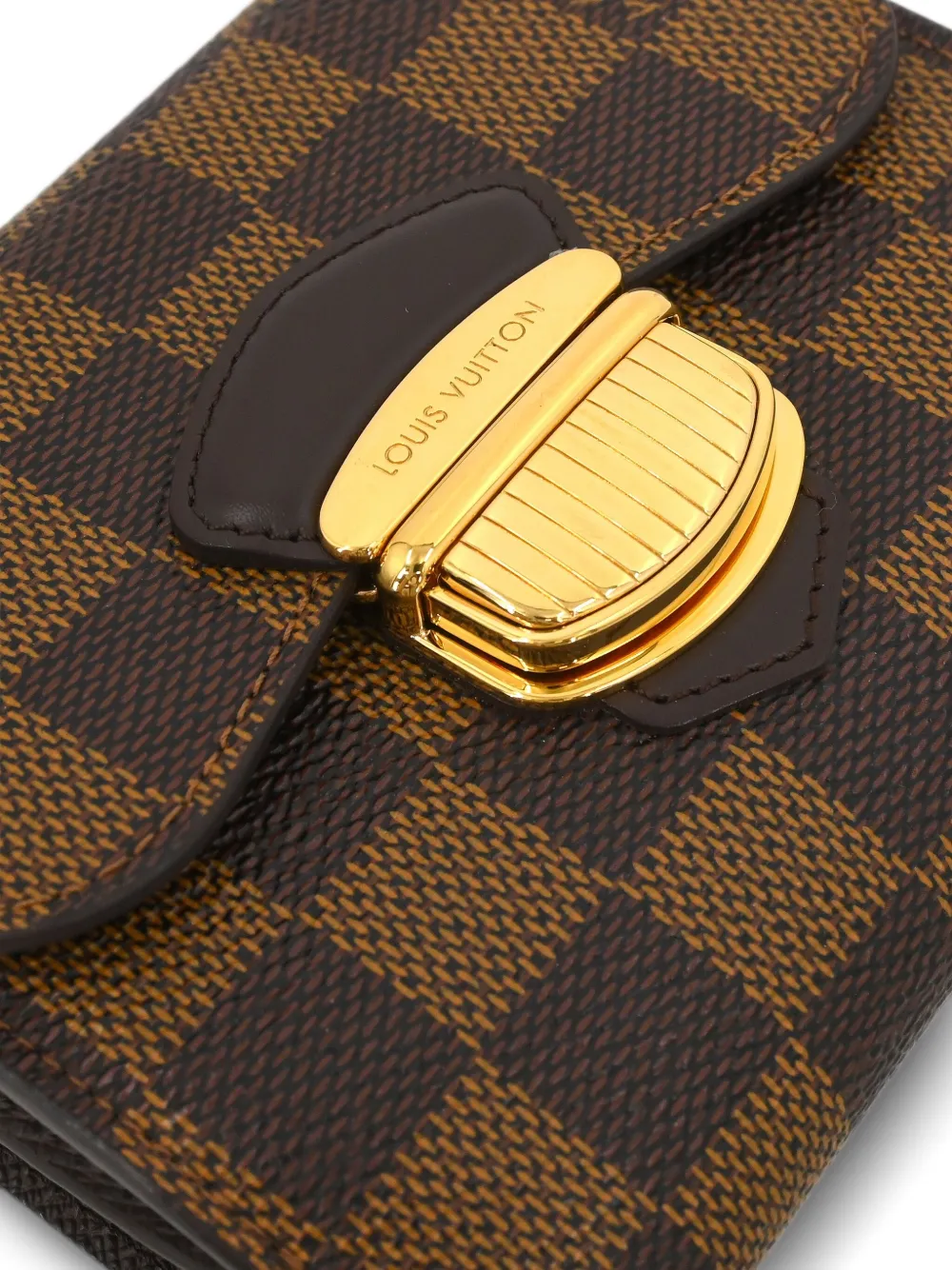 Pre-owned Louis Vuitton 2012 Joy Wallet In Brown