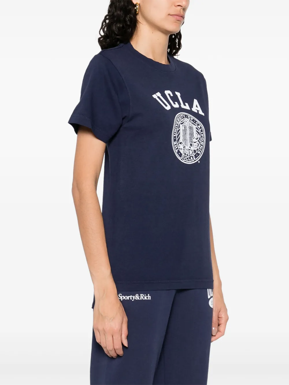 Sporty & Rich UCLA T-SHIRT Blauw