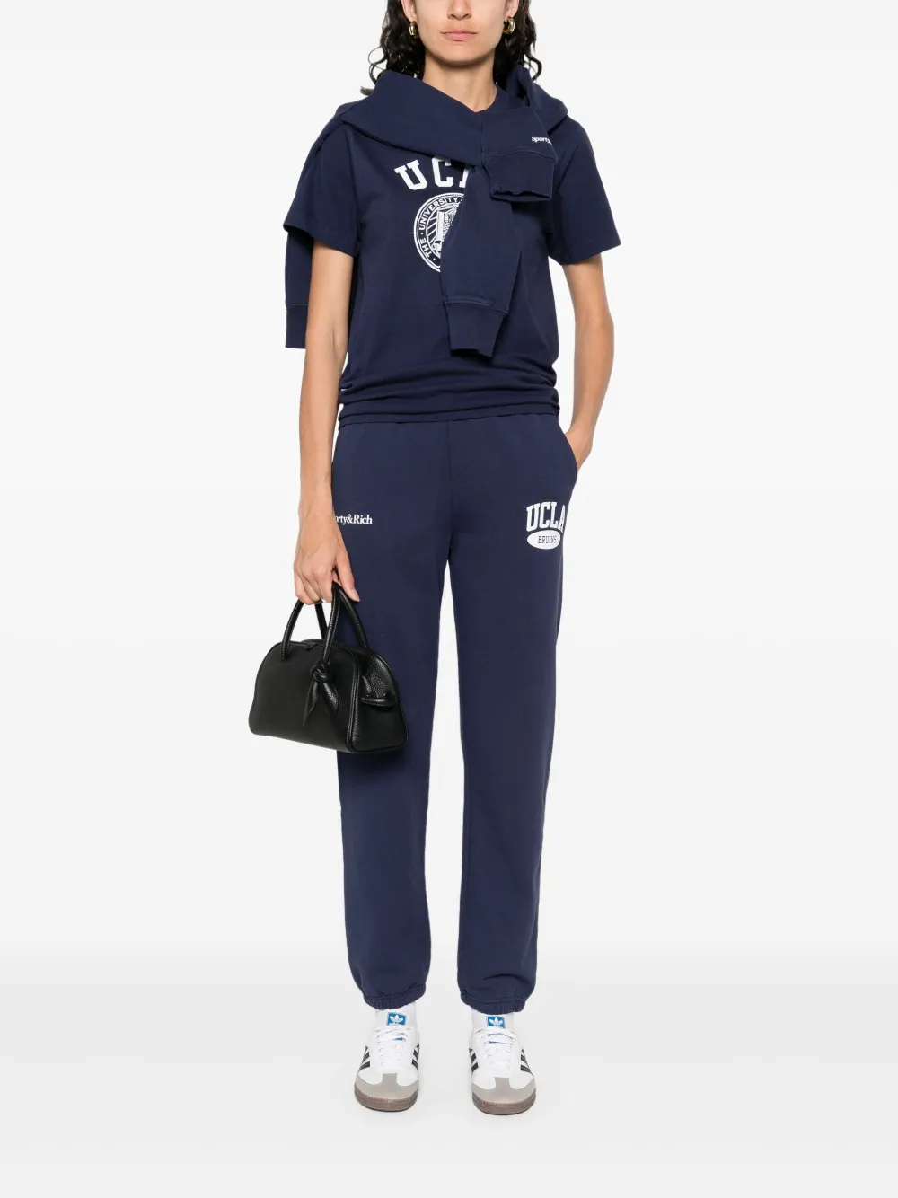 Sporty & Rich UCLA T-SHIRT Blauw