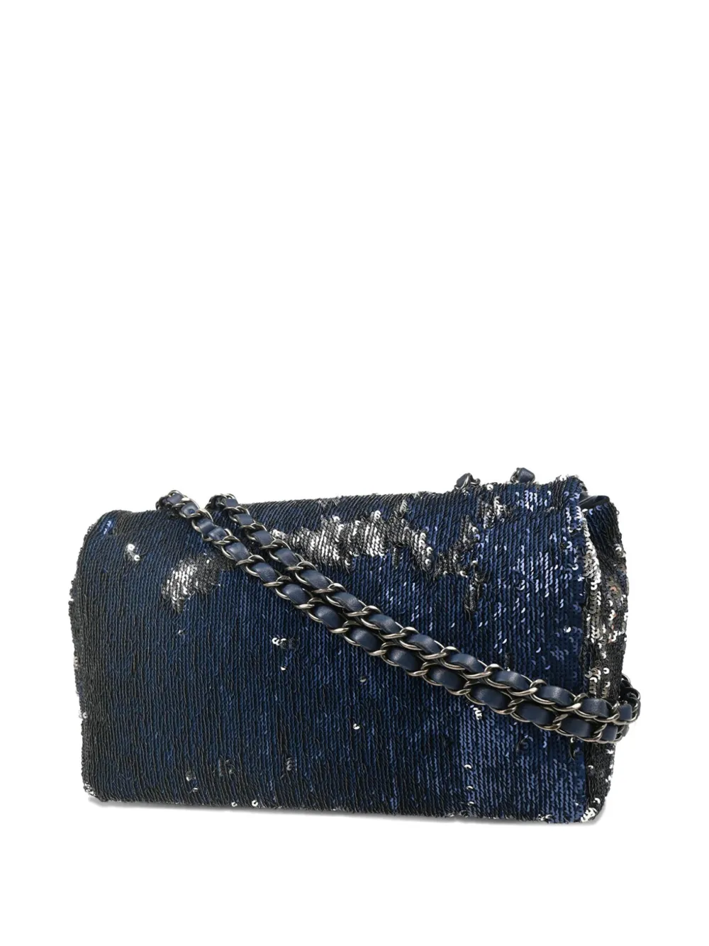Pre-owned Chanel 2016 Coco Cuba Single Flap Chain Shoulder Bag