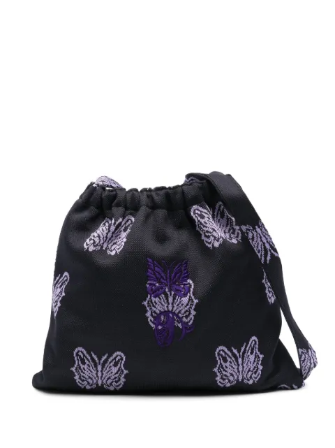 Needles  x Kae Tanaka jacquard shoulder bag