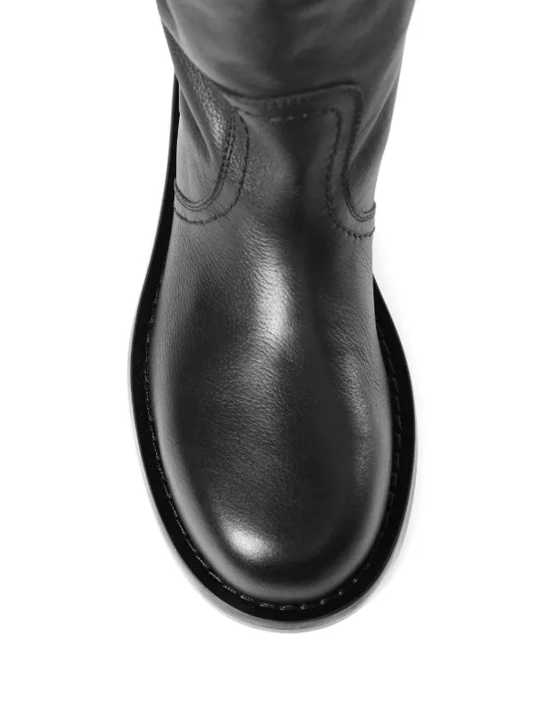 【関税込み】Ann Demeulemeester ブラック Uplu バイカーブーツ Ann Demeulemeester Ulpu バイカーブーツ | ブラック | FARFETCH JP
