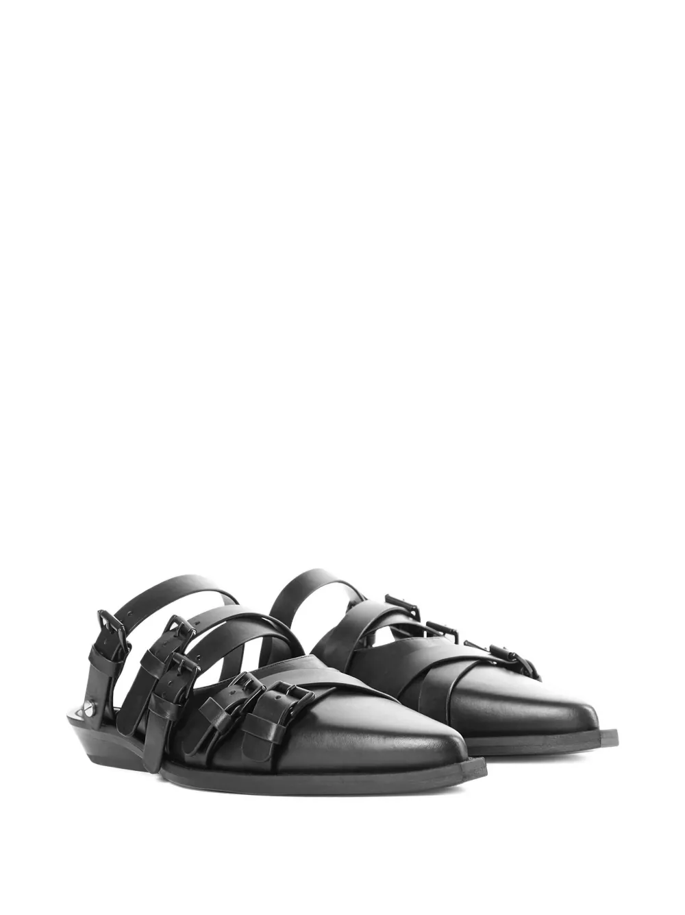 Ann Demeulemeester Kalla buckle-strap sandals Black