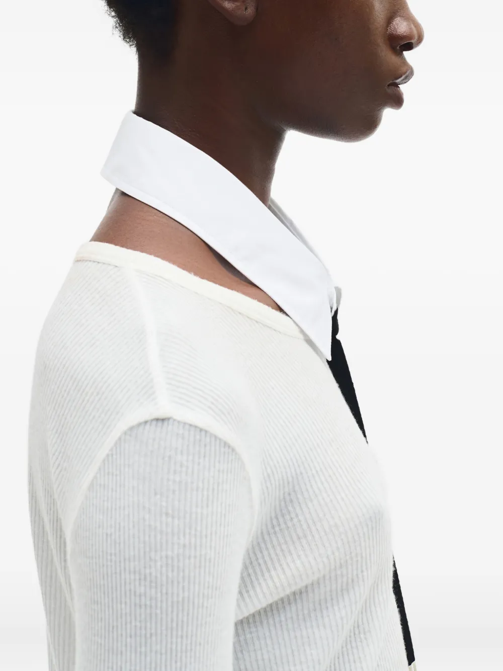 Ann Demeulemeester Adela blousekraag Wit