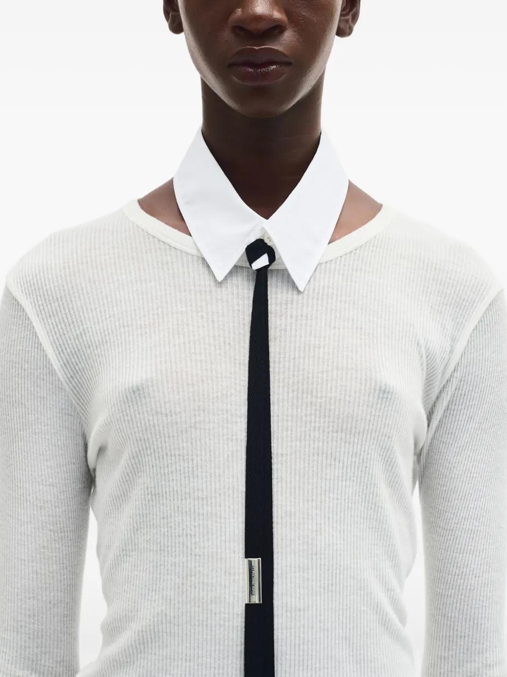Ann Demeulemeester Adela blousekraag Wit