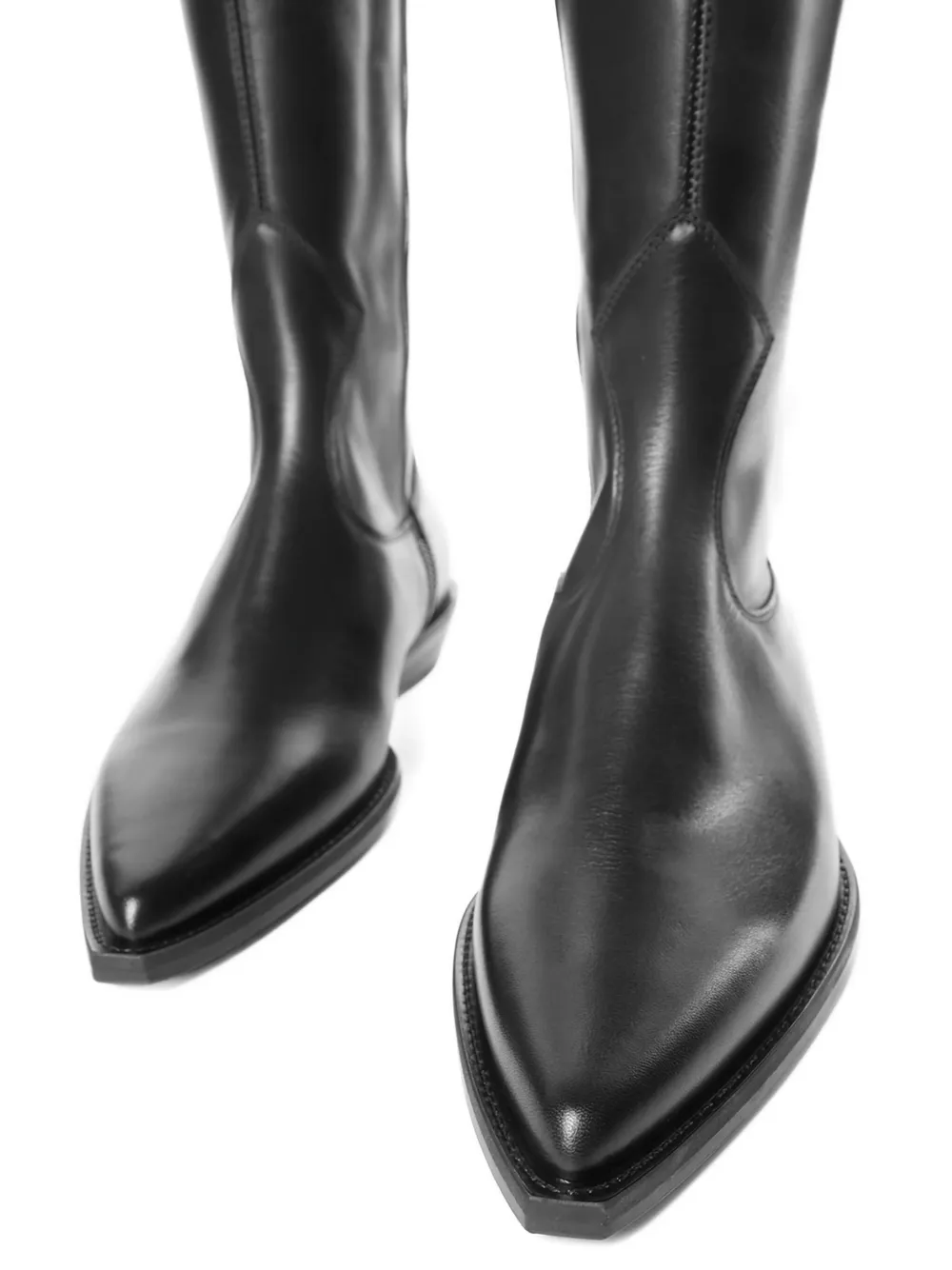 Ann Demeulemeester Jani cowboy boots Black