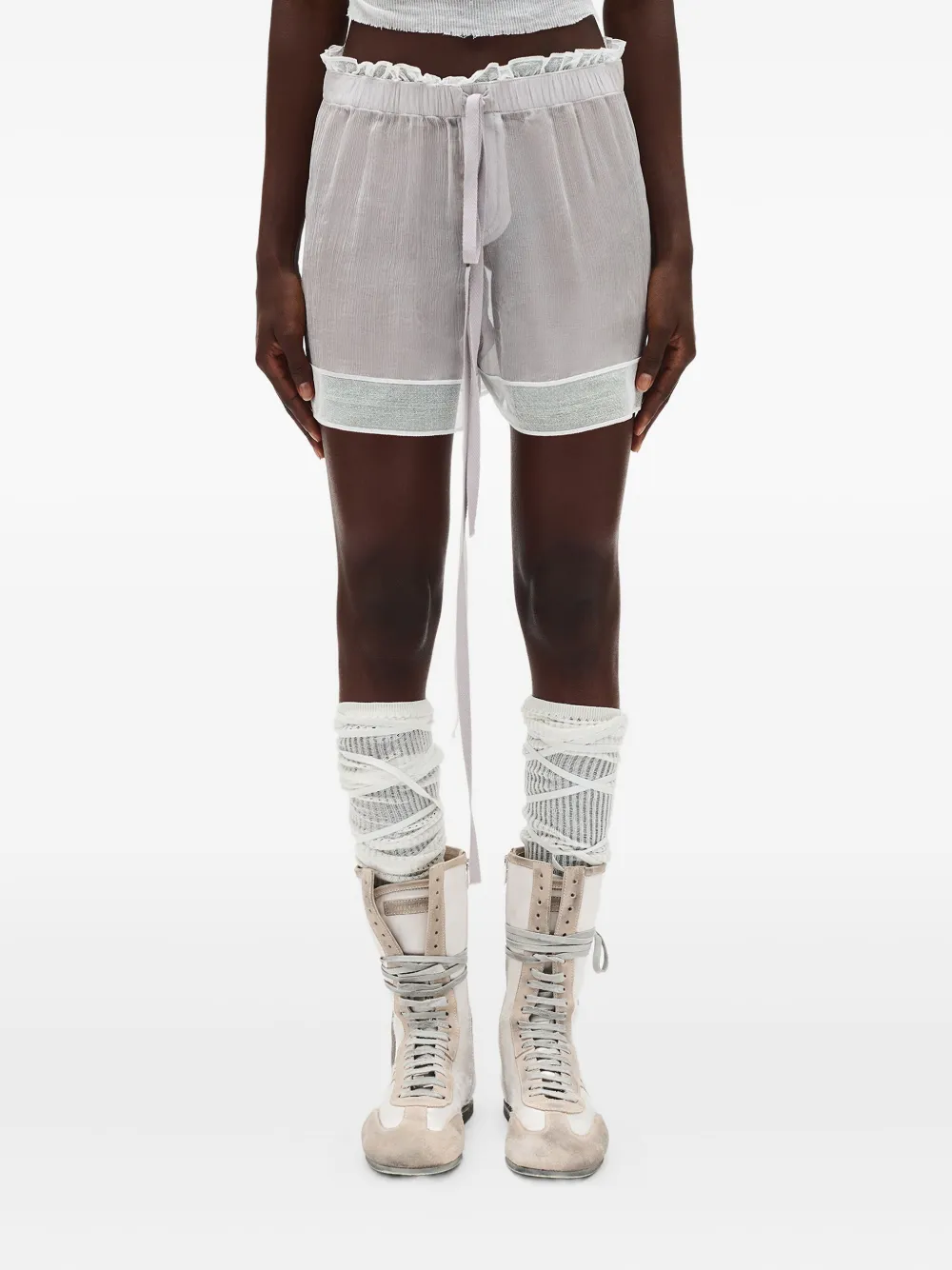 Ann Demeulemeester Gilla shorts | White | Image 1