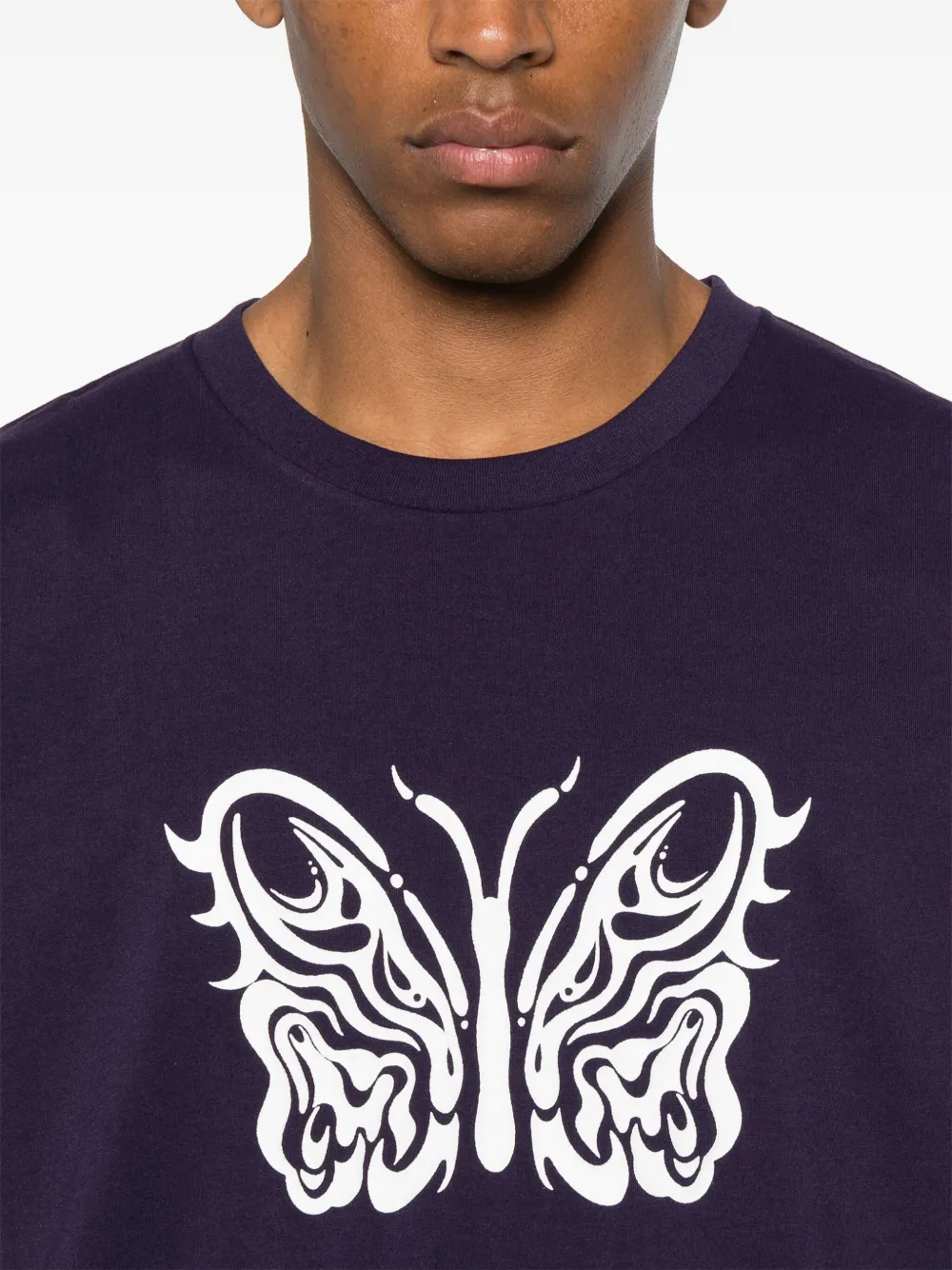 NEEDLES X KAE TANAKA CREW-NECK T-SHIRT