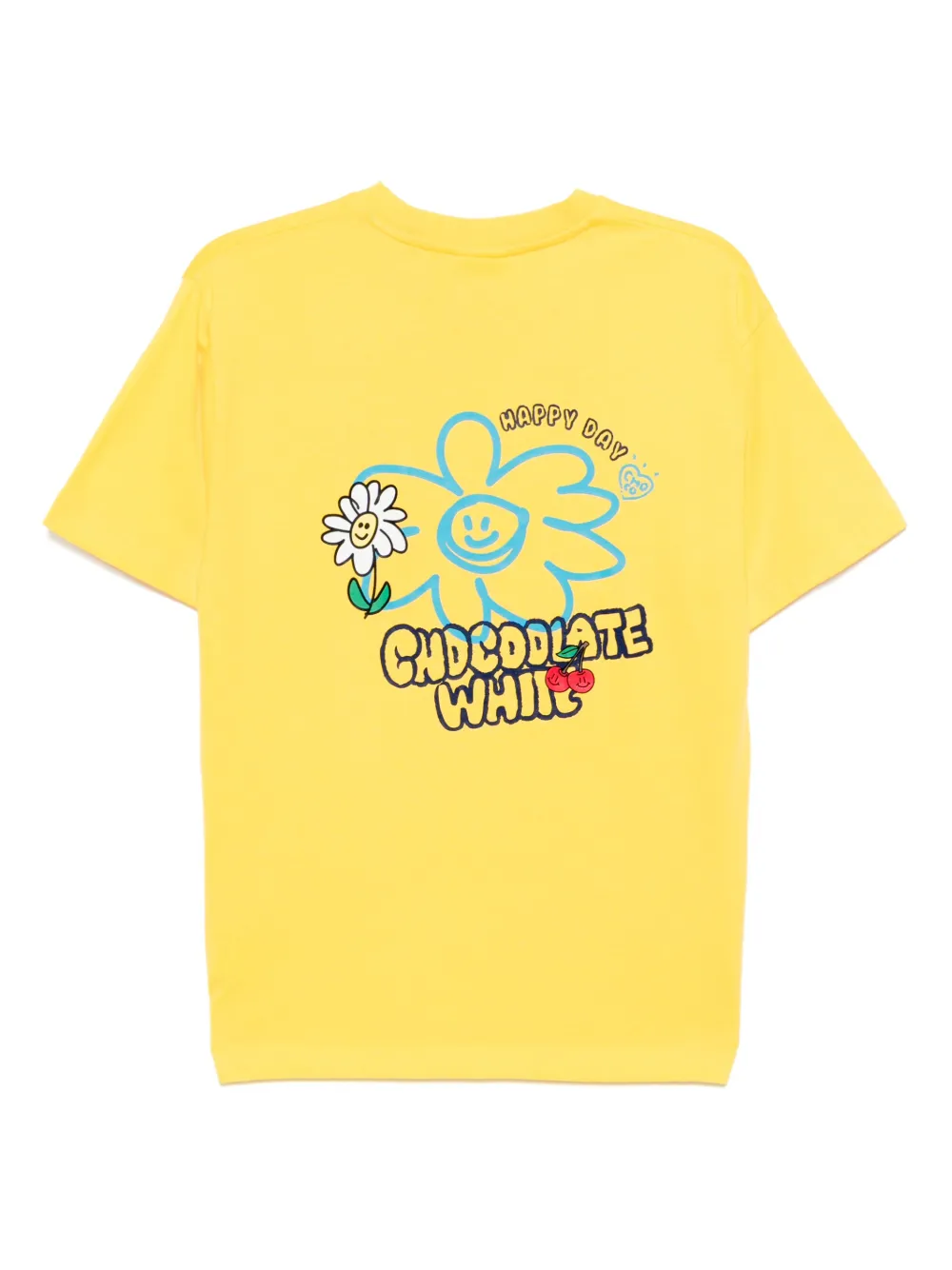 CHOCOOLATE logo-embroidered T-shirt | T-Shirts & Jersey Shirts | Image 2