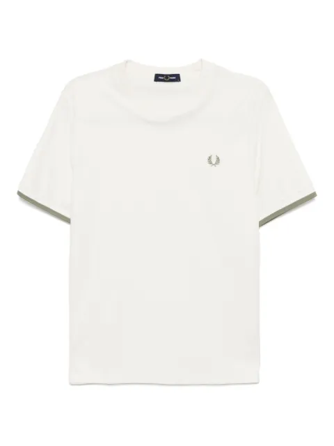 Fred Perry logo-embroidered T-shirt