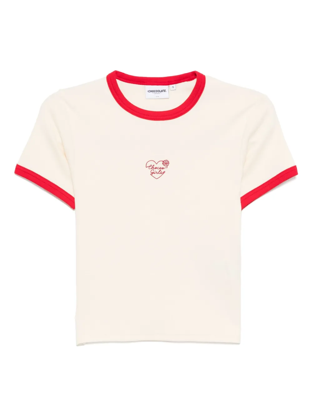 CHOCOOLATE playera con logo bordado | neutro | Image 1