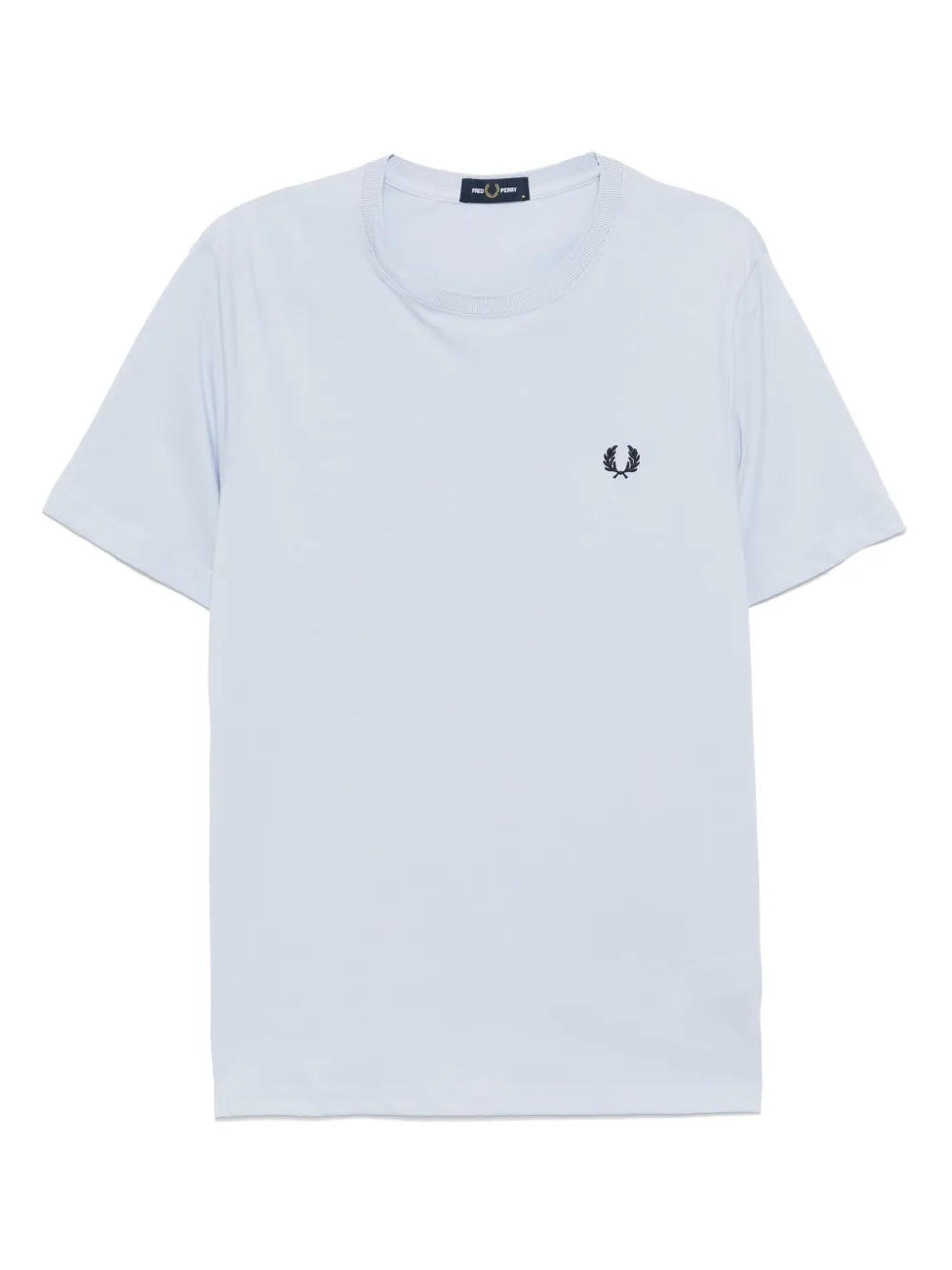 Fred Perry logo-embroidered T-shirt | Blue | Image 1