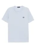 Fred Perry logo-embroidered T-shirt - Blue