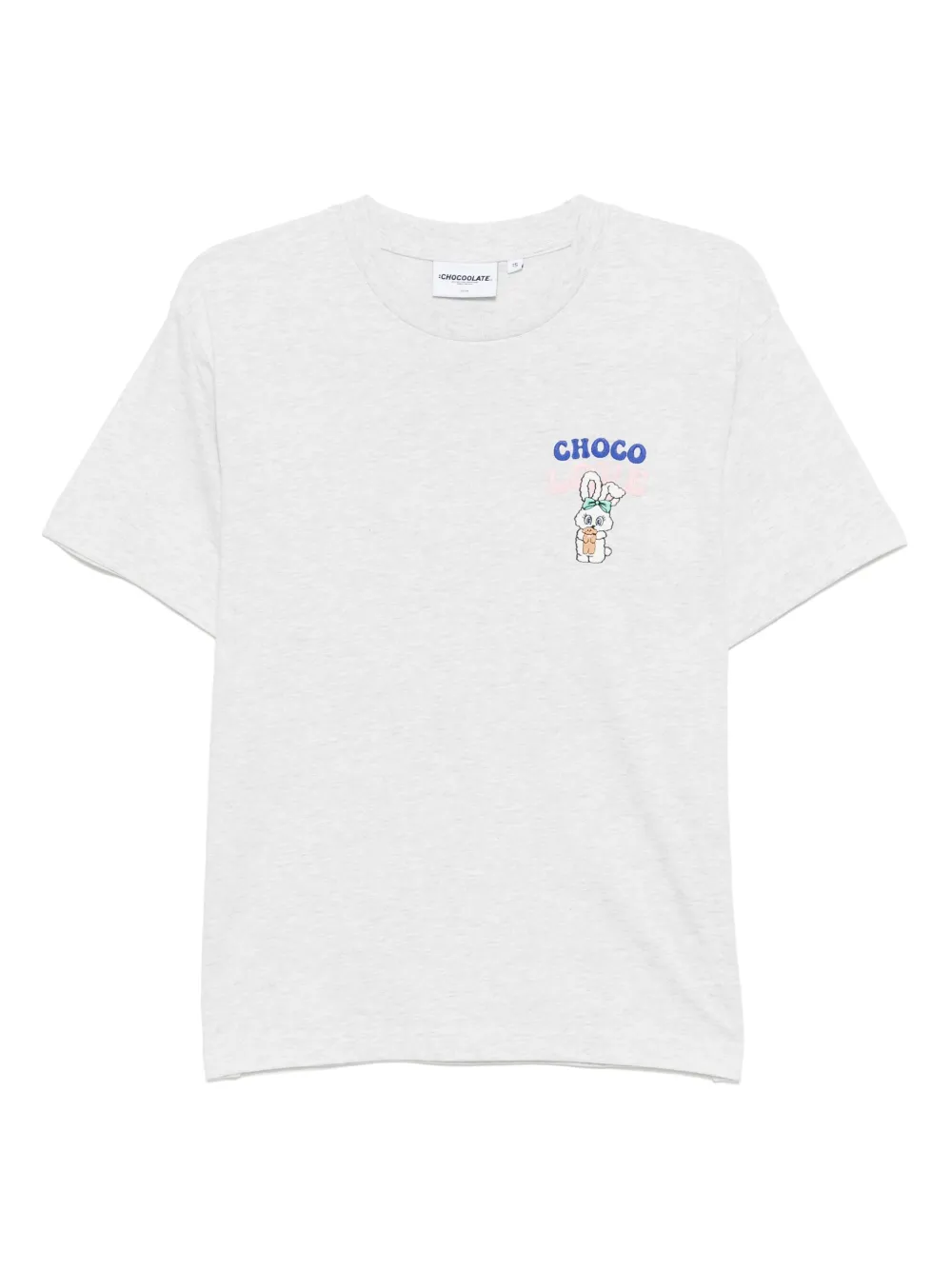 CHOCOOLATE playera con logo bordado | gris | Image 1