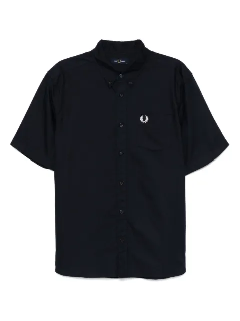 Fred Perry logo-embroidered shirt
