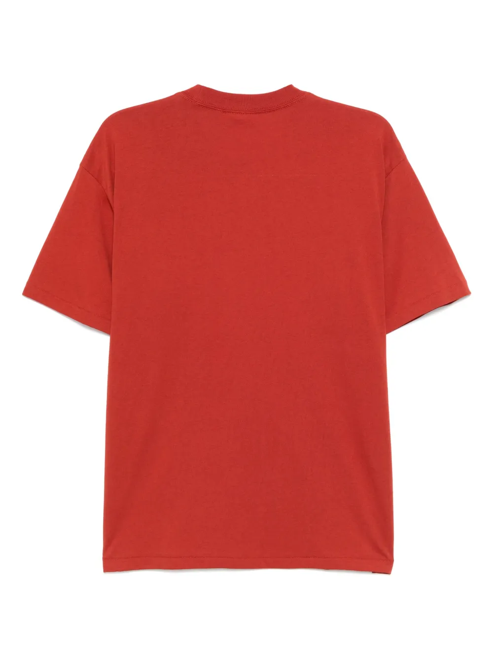 CHOCOOLATE T-shirt met logopatch Rood