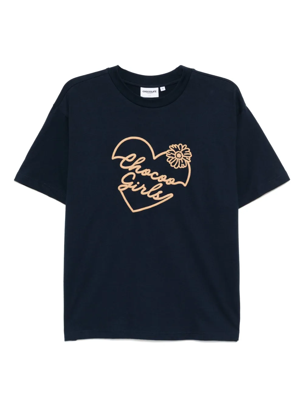 CHOCOOLATE playera con logo bordado | azul | Image 1