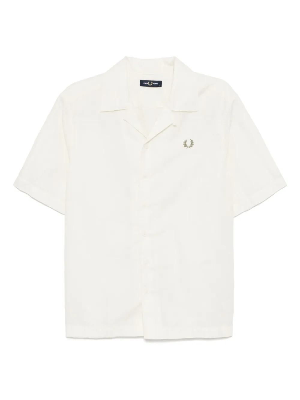 Fred Perry logo-embroidered shirt | Image 1