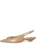 Sam Edelman Bianka pointed-toe slingback pumps - Neutrals