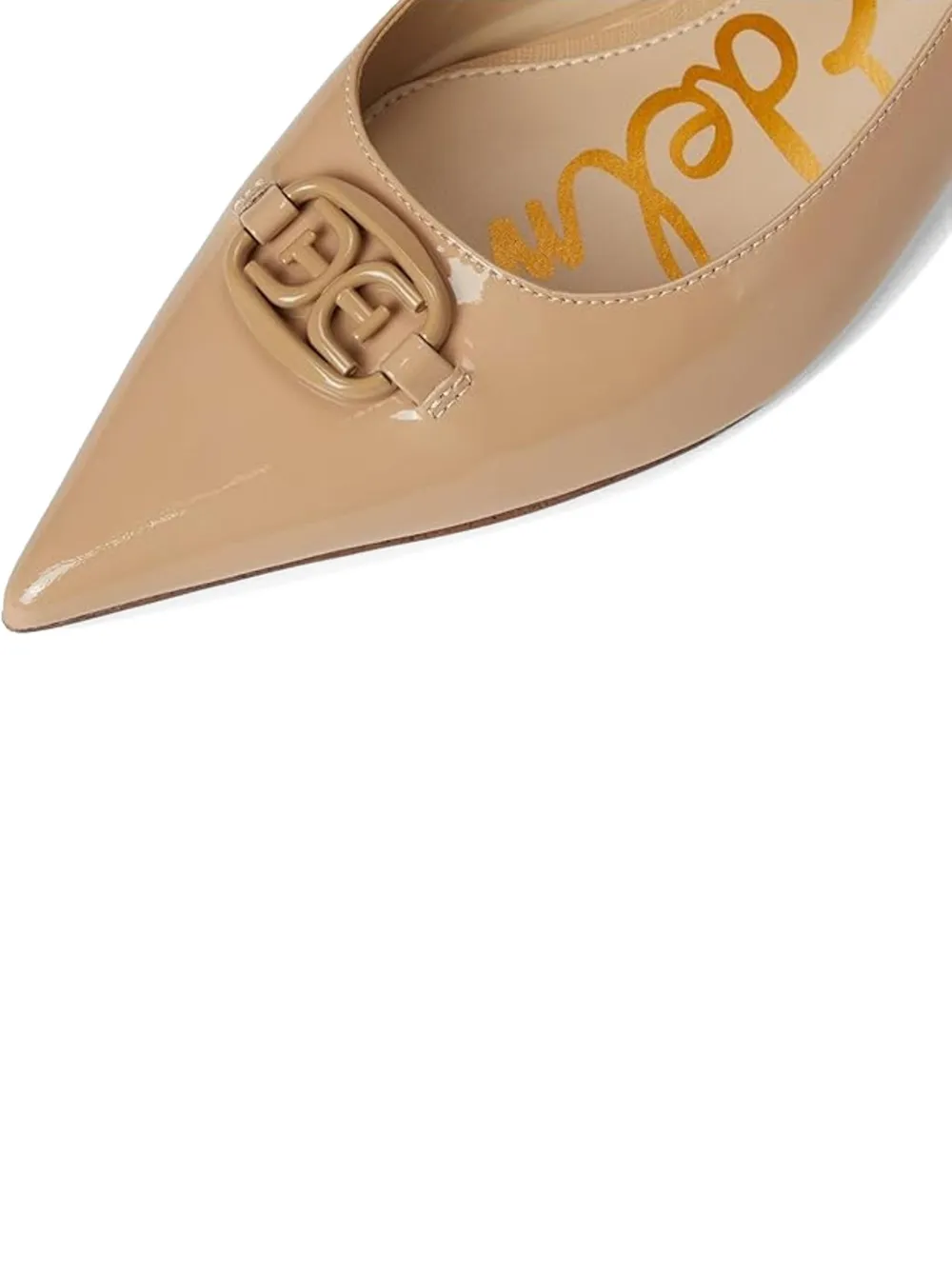 Sam Edelman Bianka pointed-toe slingback pumps Neutrals