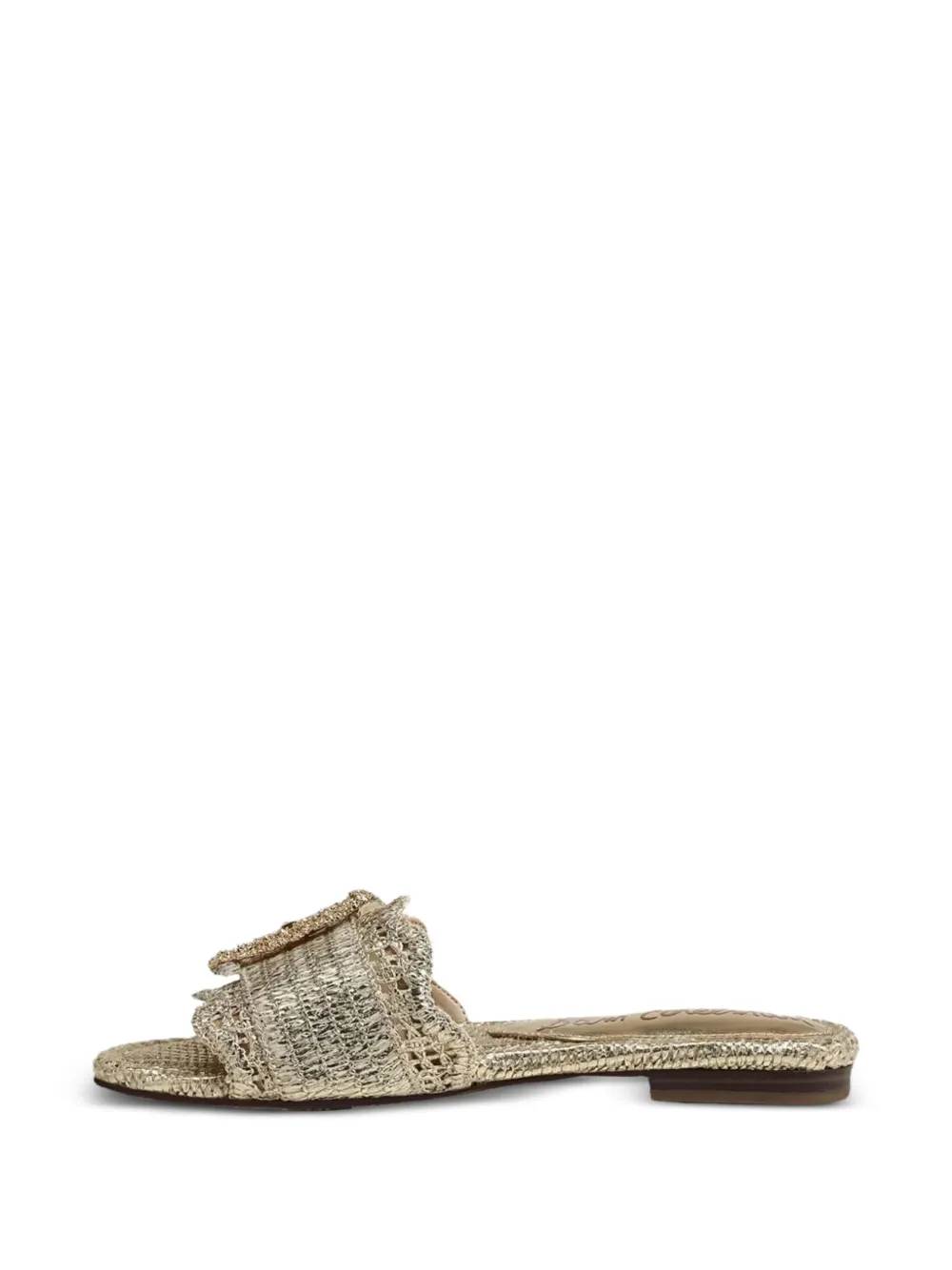 Sam Edelman Bambi woven sandals Gold