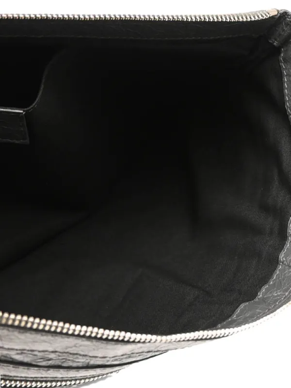 Balenciaga Pre-Owned レザー クラッチバッグ | グレー
