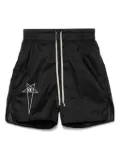 Rick Owens X Champion logo-embroidered bermuda shorts - Black