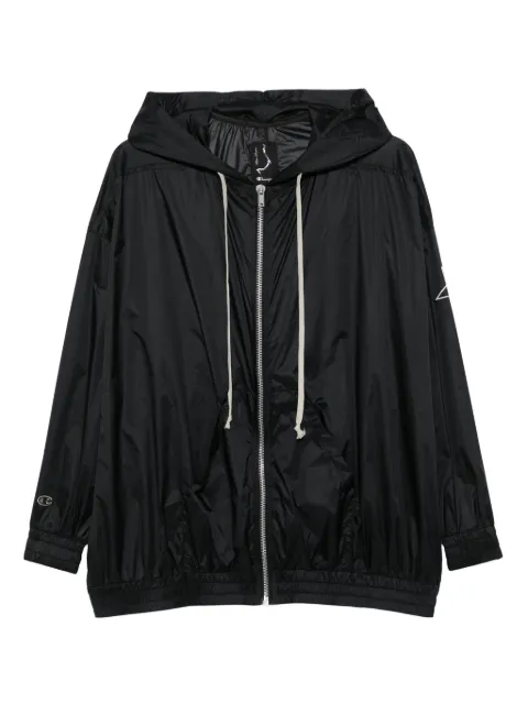 Rick Owens X Champion chamarra con parche del logo