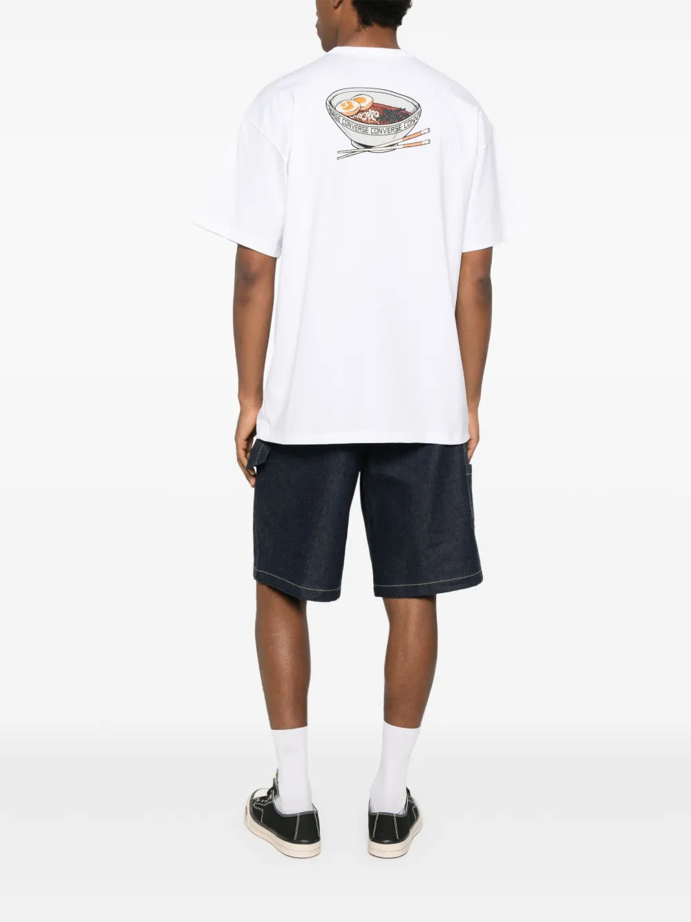Converse Graphic-print T-shirt In White