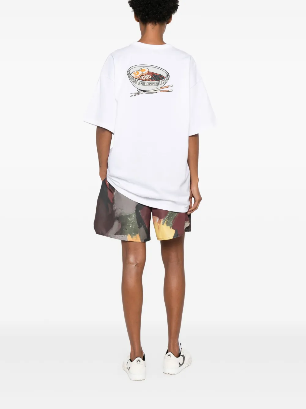 Converse Graphic-print T-shirt In White