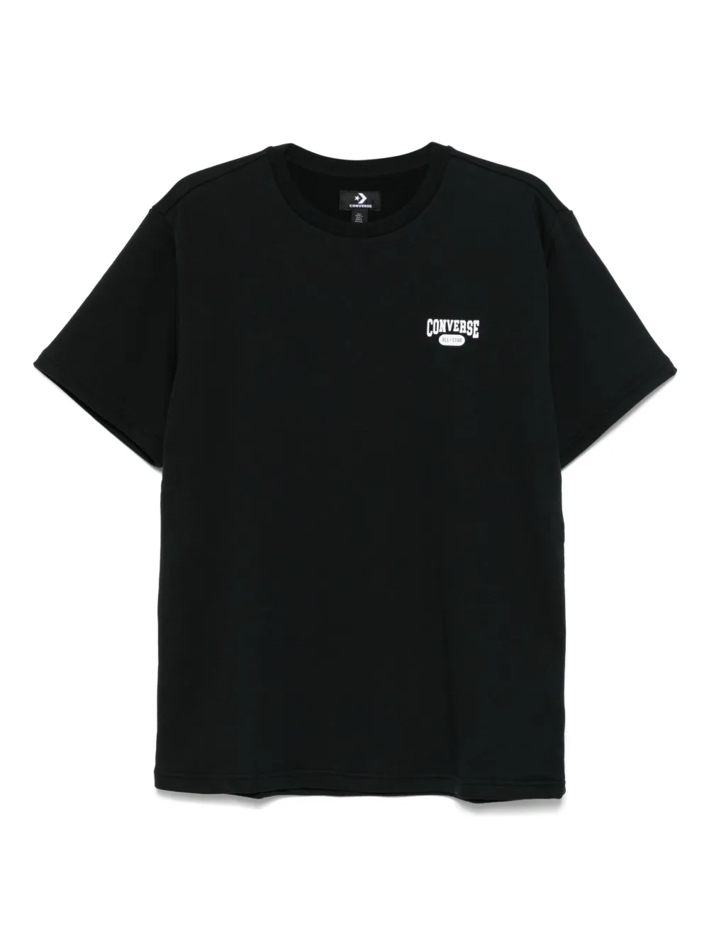 Converse T-shirt met logoprint Zwart