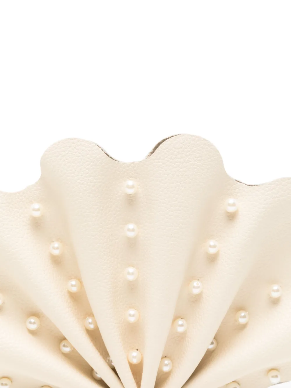 Vanina Coquillage des Sables clutch Beige