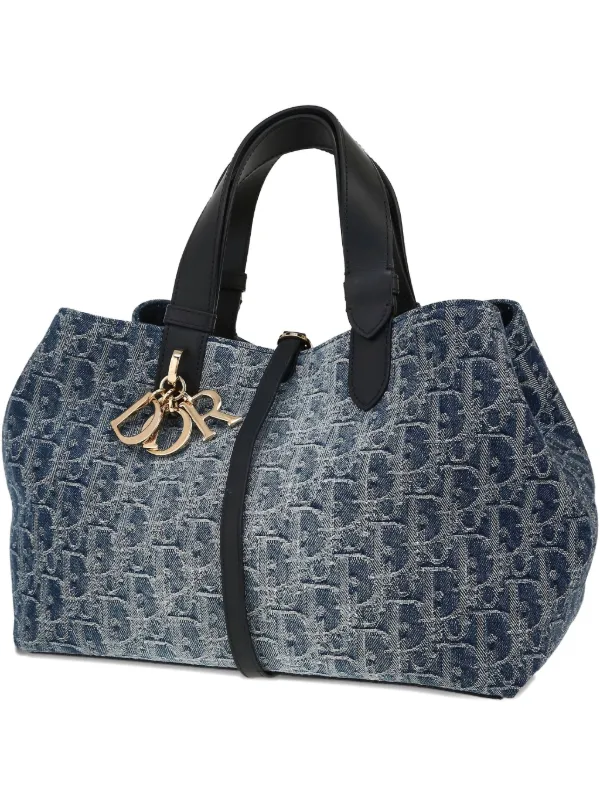 Christian Dior Pre-Owned Toujours ハンドバッグ | ブルー | FARFETCH JP