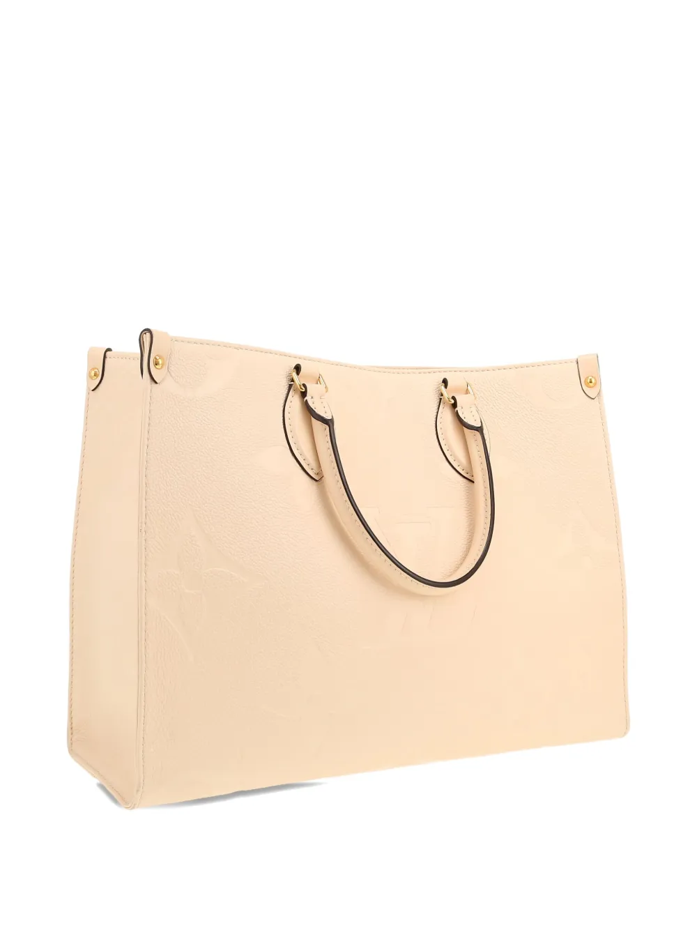 Pre-owned Louis Vuitton Embossed Monogram Leather Tote Bag
